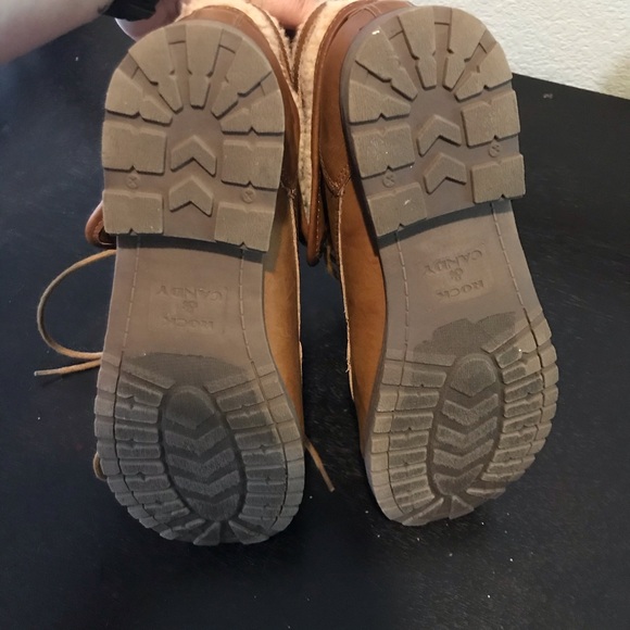 Quilted shearling ankle boots - Picture 4 of 4